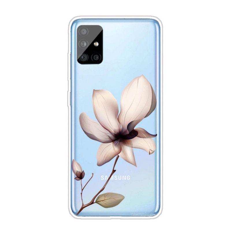 Deksel Samsung Galaxy A31 Premium Blomster