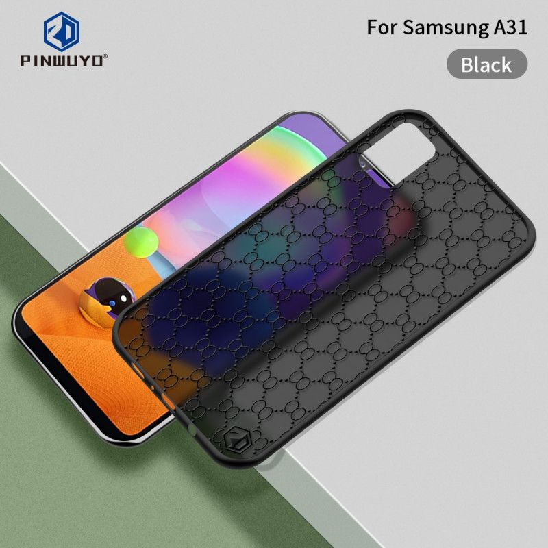 Deksel Samsung Galaxy A31 Svart Furudun Serie Ii Pinwuyo