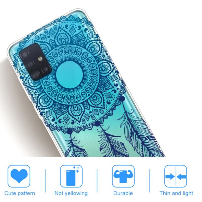 Deksel Samsung Galaxy A31 Unik Blomstermandala