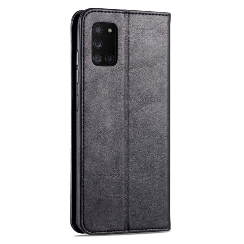 Folio Deksel for Samsung Galaxy A31 Svart Retro Azns