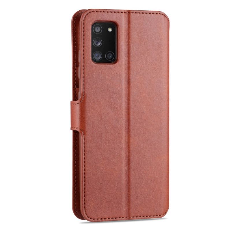 Folio Deksel for Samsung Galaxy A31 Svart Retro Azns