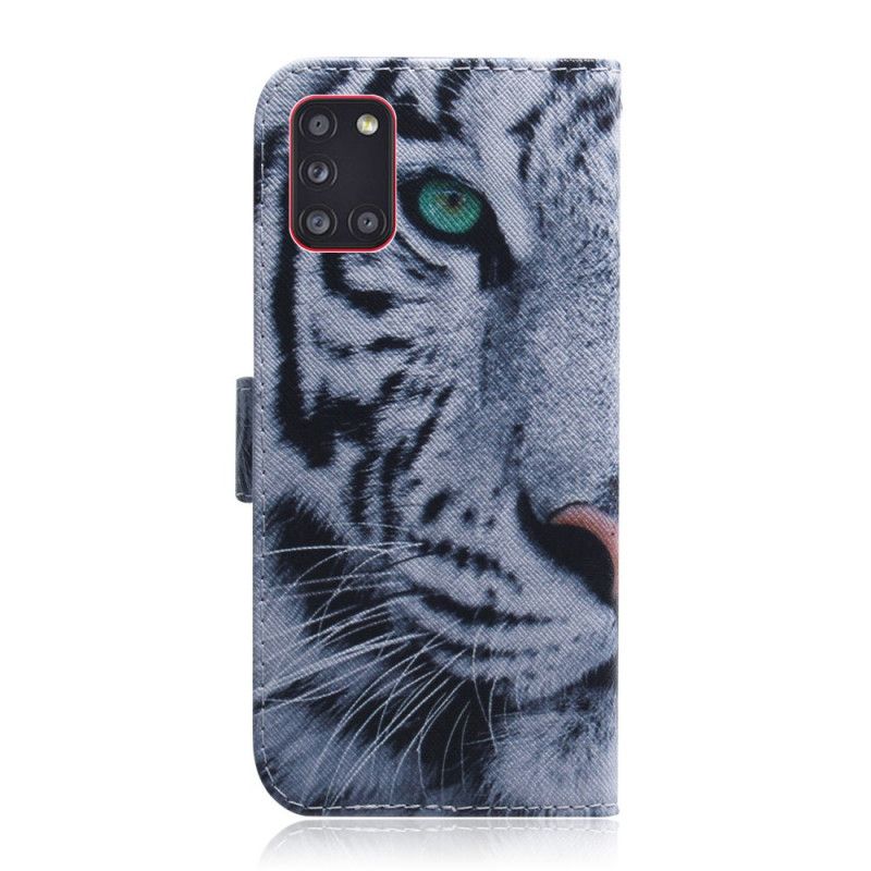 Folio Deksel for Samsung Galaxy A31 Tigeransikt