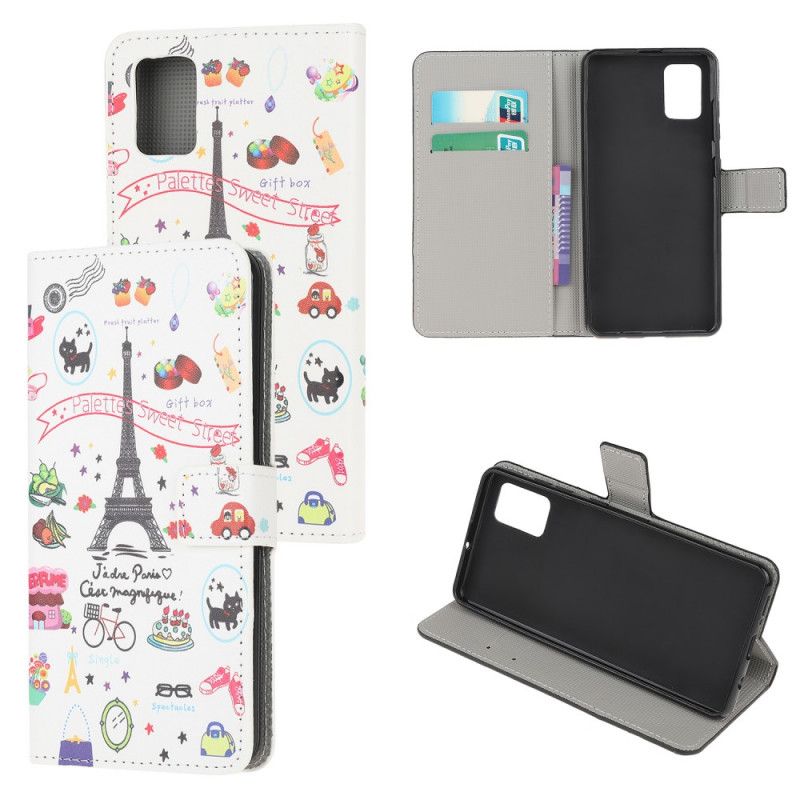 Folio Deksel Samsung Galaxy A31 Jeg Elsker Paris