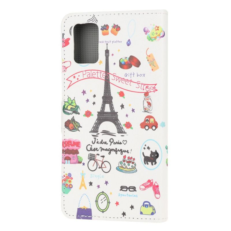 Folio Deksel Samsung Galaxy A31 Jeg Elsker Paris