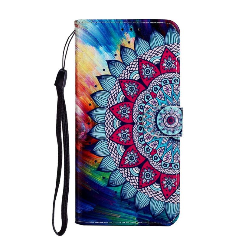 Folio Deksel Samsung Galaxy A31 Konge Mandala