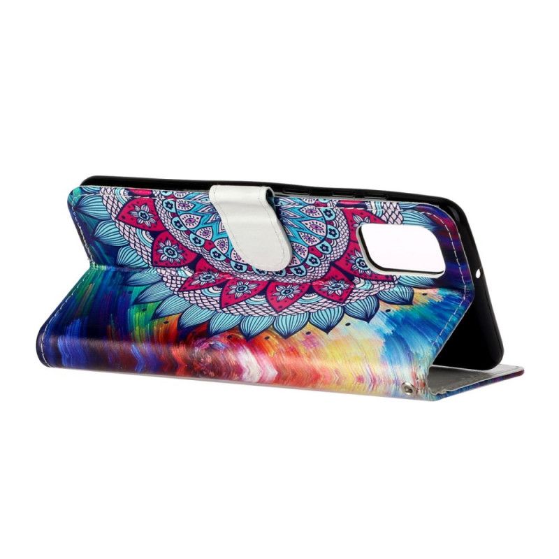 Folio Deksel Samsung Galaxy A31 Konge Mandala