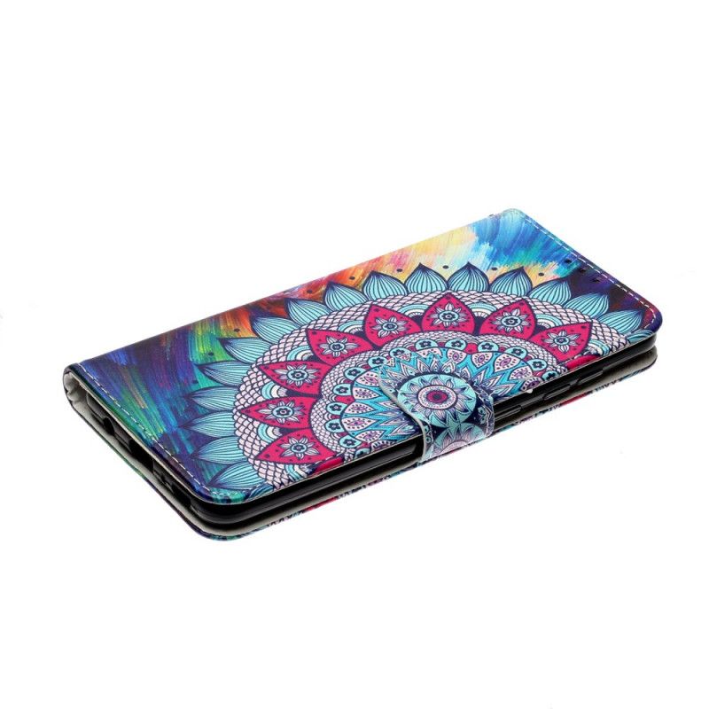 Folio Deksel Samsung Galaxy A31 Konge Mandala