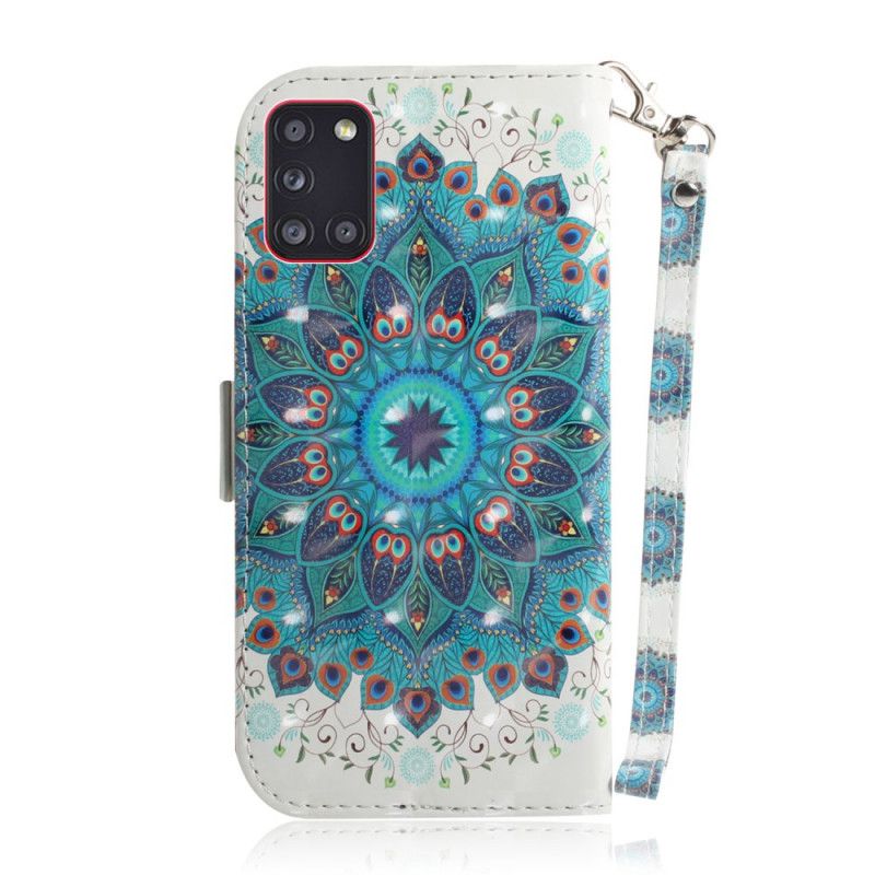 Folio Deksel Samsung Galaxy A31 Mesterlig Mandala Med Tanga Beskyttelse