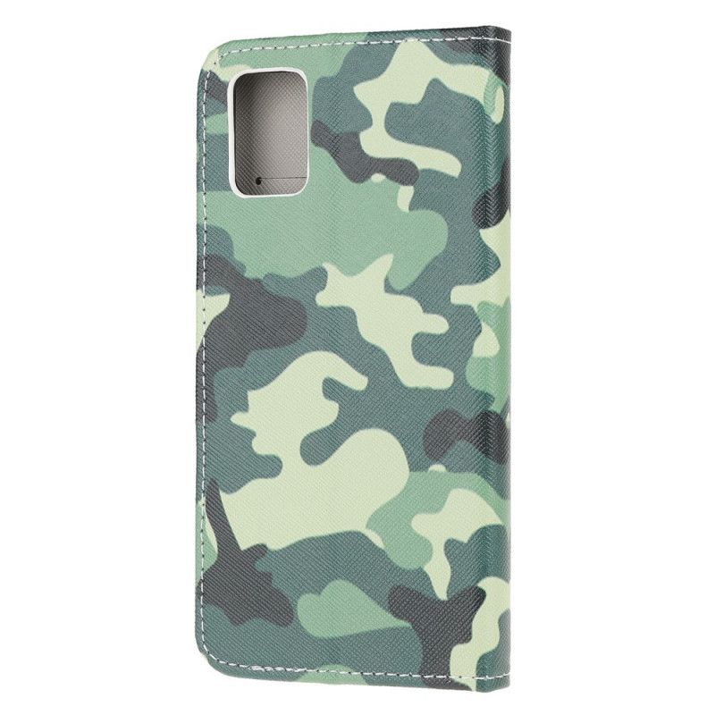 Folio Deksel Samsung Galaxy A31 Militær Kamuflasje