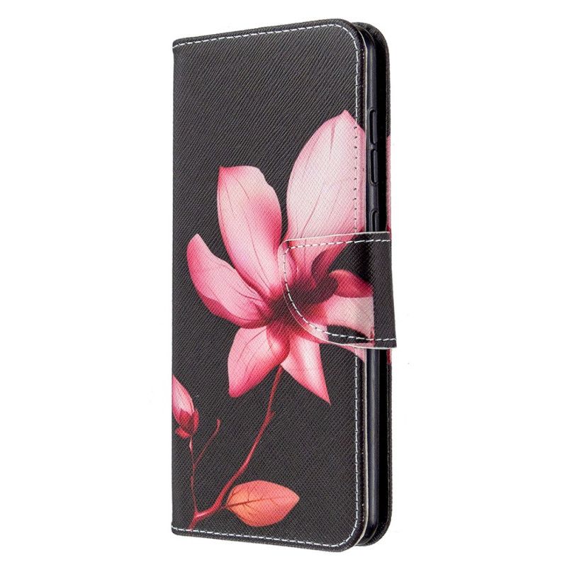 Folio Deksel Samsung Galaxy A31 Rosa Blomst Beskyttelse