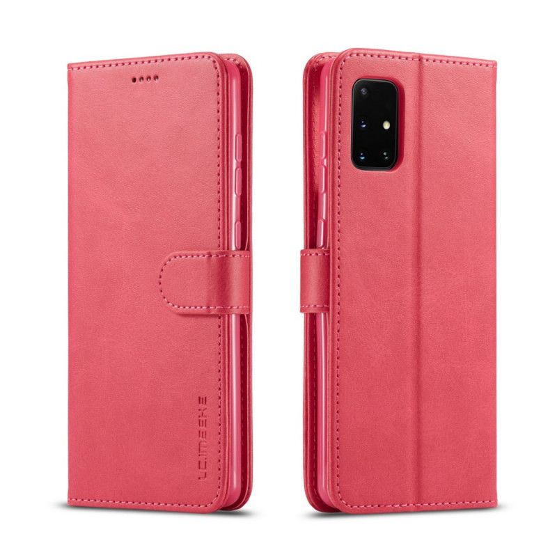 Folio Deksel Samsung Galaxy A31 Svart Lc.Imeeke Skinneffekt