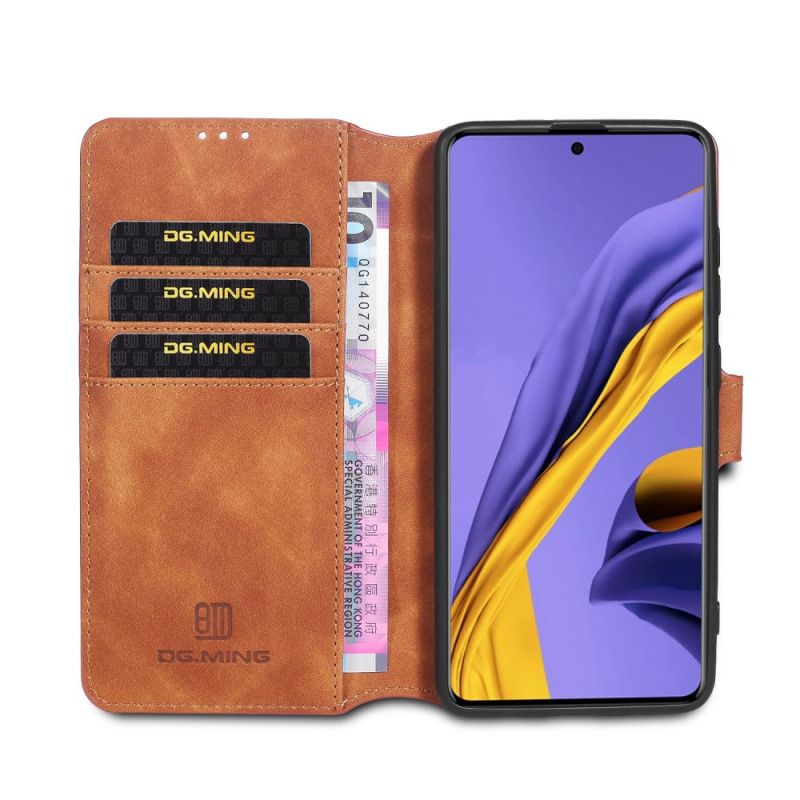 Folio Deksel Samsung Galaxy A31 Svart Retro Dg.Ming Beskyttelse