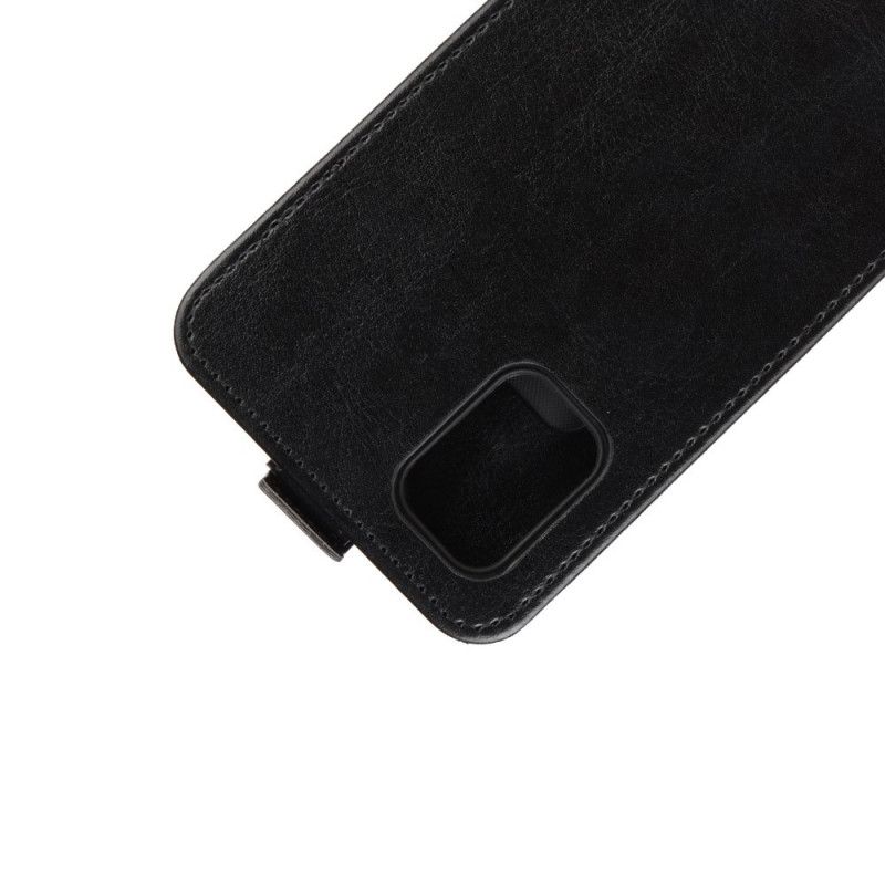 Folio Deksel Samsung Galaxy A31 Svart Sammenleggbar Skinneffekt