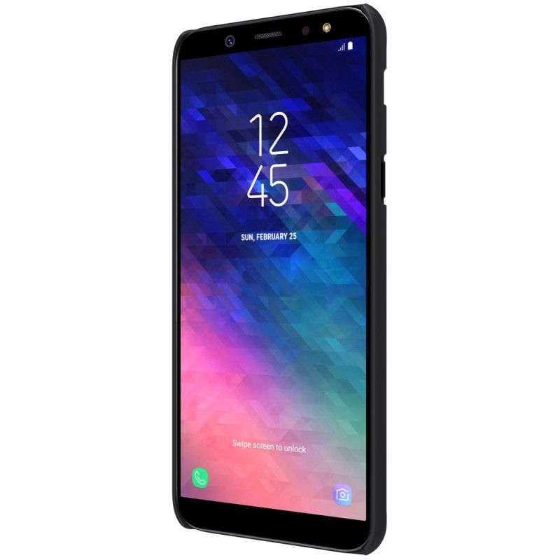 Deksel Samsung Galaxy A6 Hvit Stiv Frostet Nillkin Anti-fall