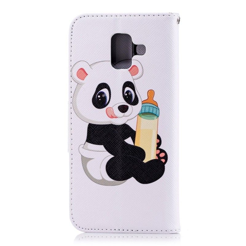 Folio Deksel for Samsung Galaxy A6 Babypanda