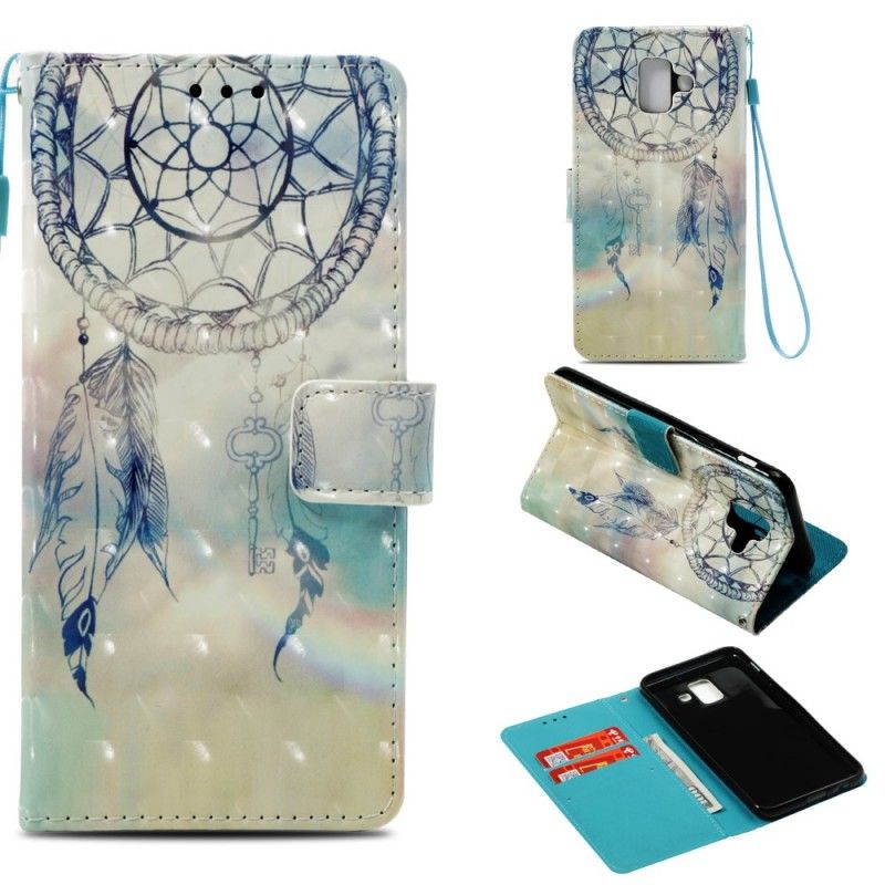 Folio Deksel Samsung Galaxy A6 3D Dreamcatcher