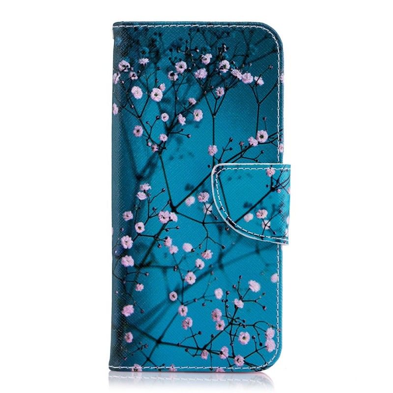 Folio Deksel Samsung Galaxy A6 Blomstrende Tre