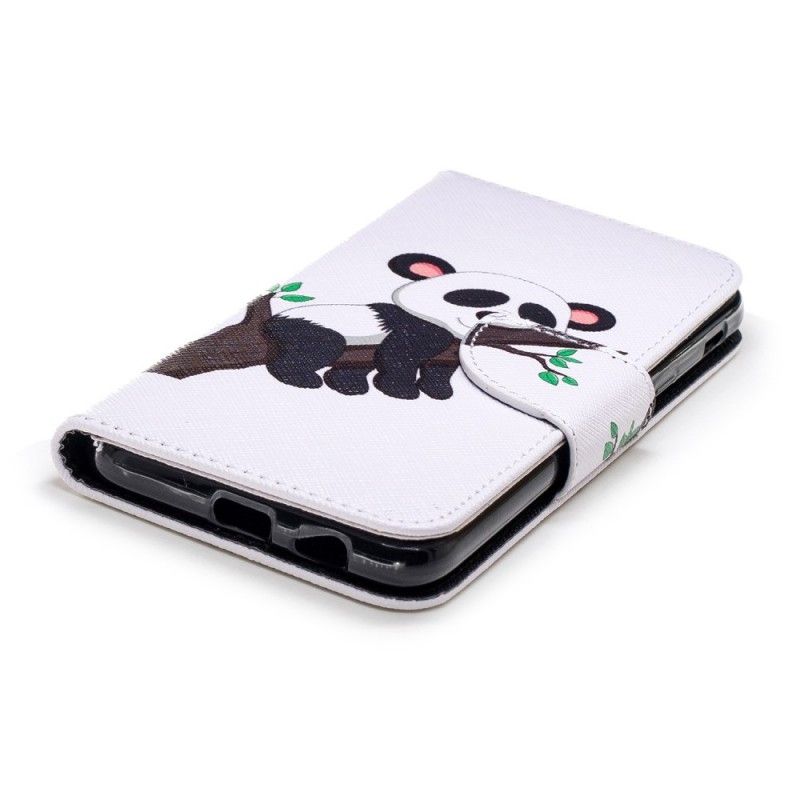 Folio Deksel Samsung Galaxy A6 Lat Panda