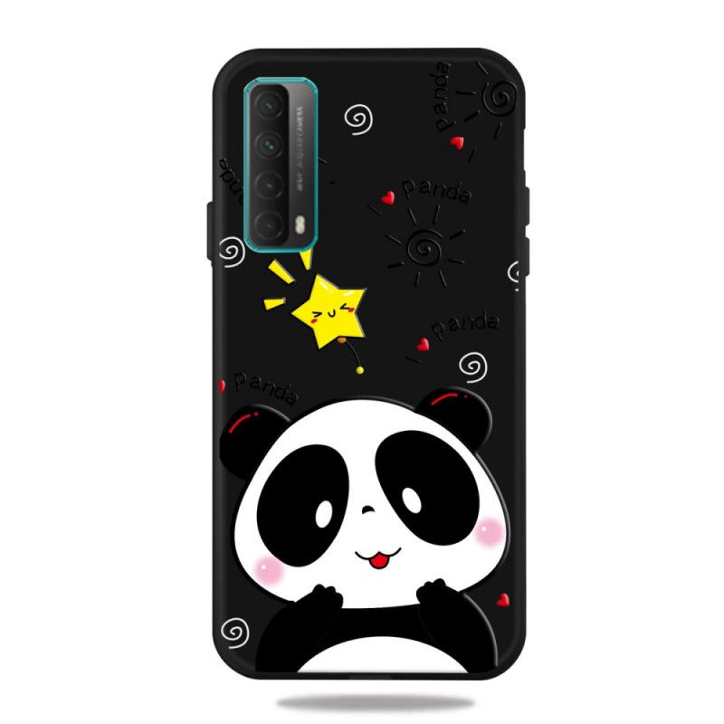 Deksel for Huawei P Smart 2021 Panda-Stjerne