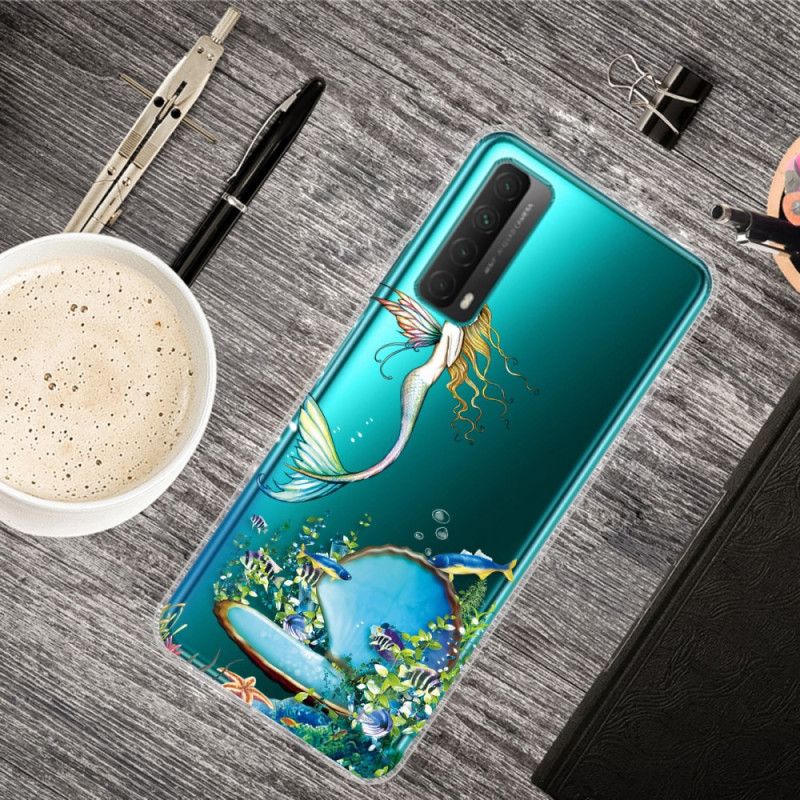 Deksel Huawei P Smart 2021 Blå Sirene Anti-fall