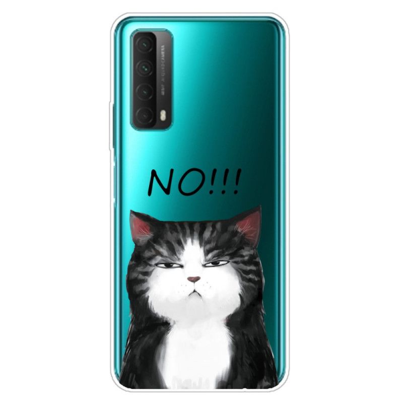 Deksel Huawei P Smart 2021 Katten Som Sier Nei