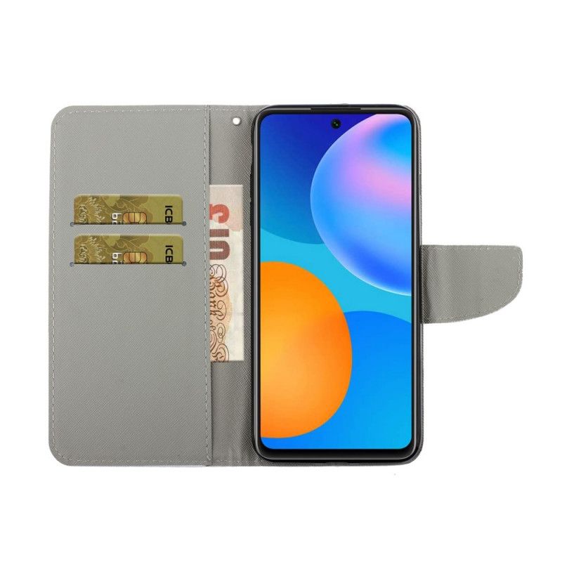 Folio Deksel for Huawei P Smart 2021 Tanga Tusenfryd