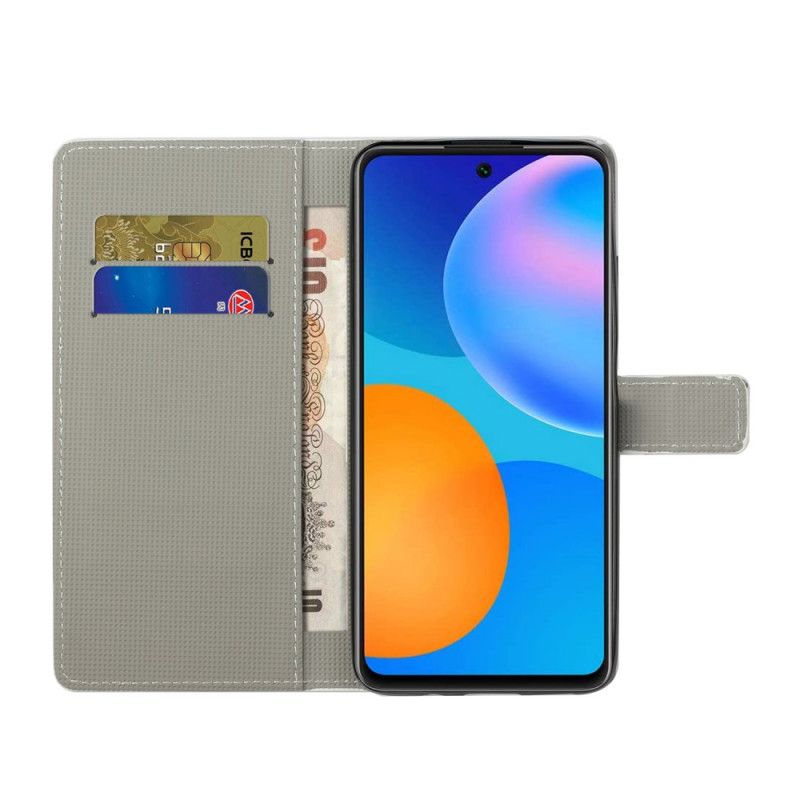 Folio Deksel Huawei P Smart 2021 Engelsk Flagg