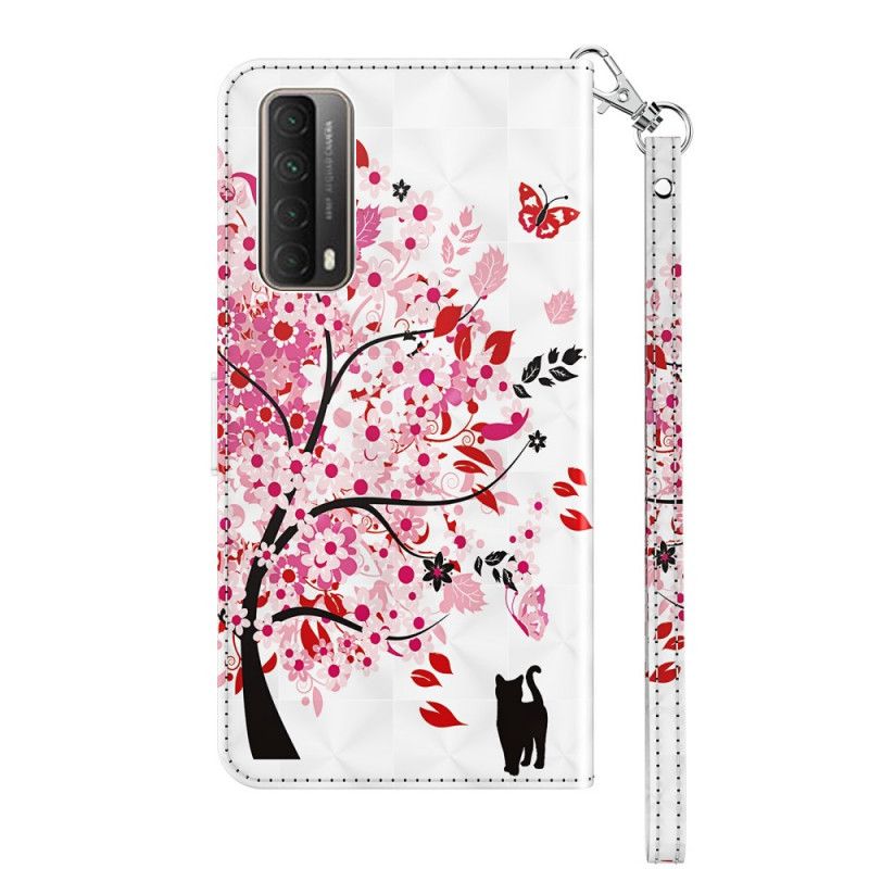 Folio Deksel Huawei P Smart 2021 Rosa Tre