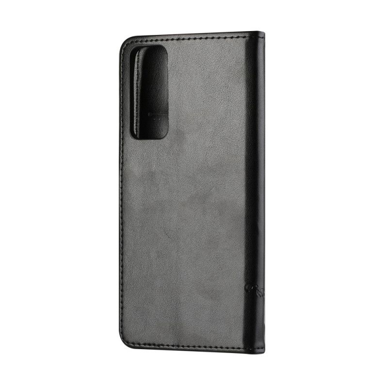 Folio Deksel Huawei P Smart 2021 Svart Tanga Blomster