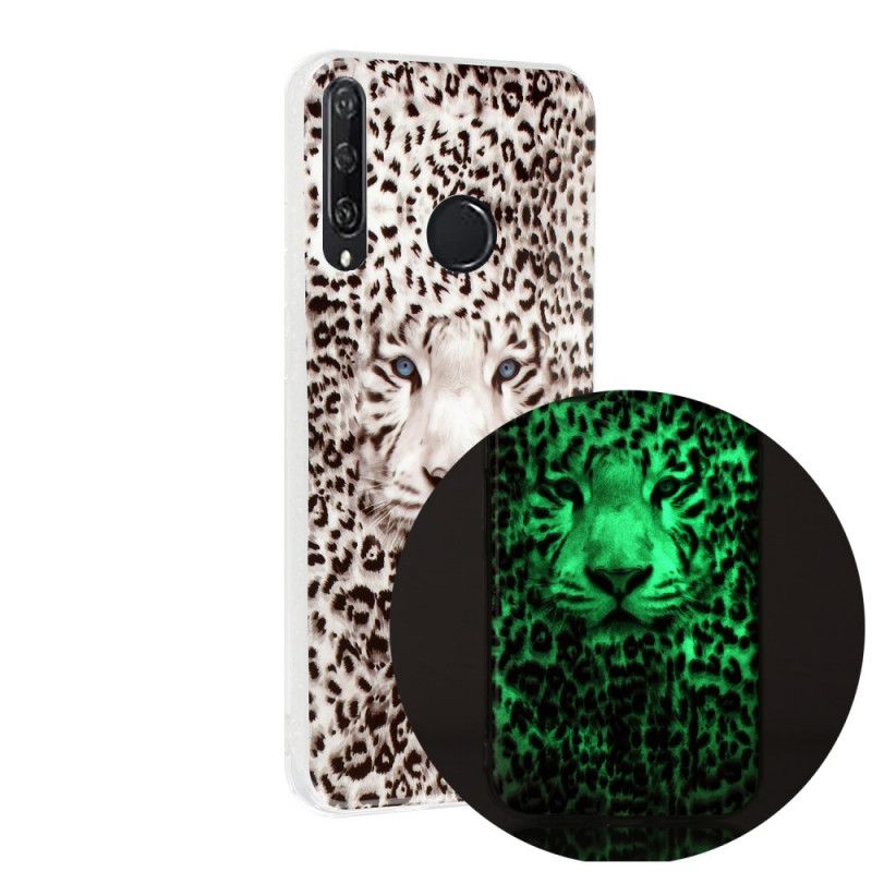 Deksel for Huawei Y6p Fluorescerende Leopard