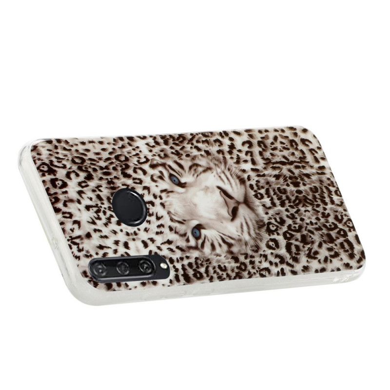 Deksel for Huawei Y6p Fluorescerende Leopard