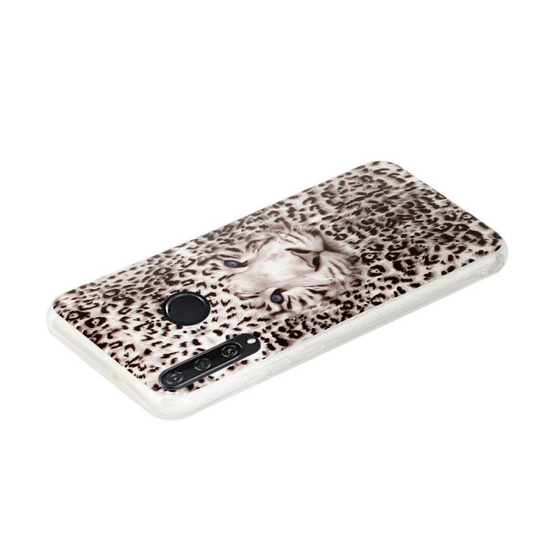 Deksel for Huawei Y6p Fluorescerende Leopard