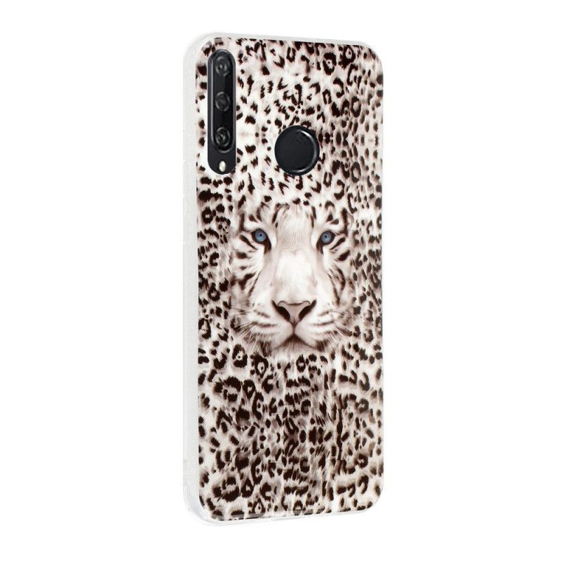 Deksel for Huawei Y6p Fluorescerende Leopard