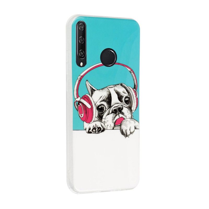 Deksel Huawei Y6p Fluorescerende Hund