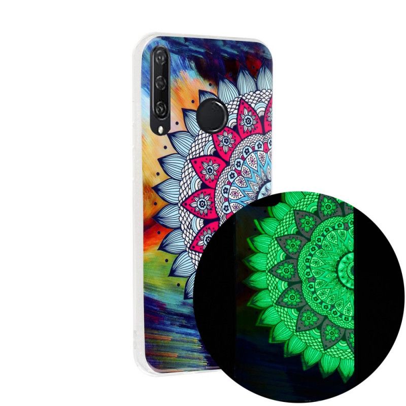 Deksel Huawei Y6p Fluorescerende Mandala