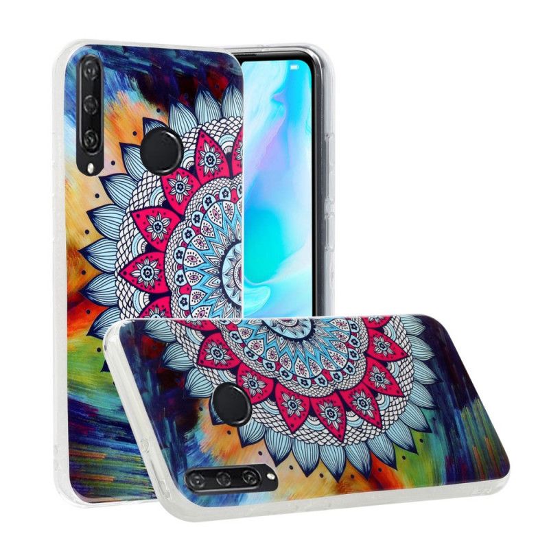 Deksel Huawei Y6p Fluorescerende Mandala