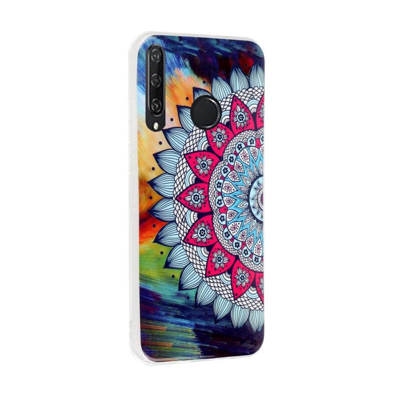 Deksel Huawei Y6p Fluorescerende Mandala