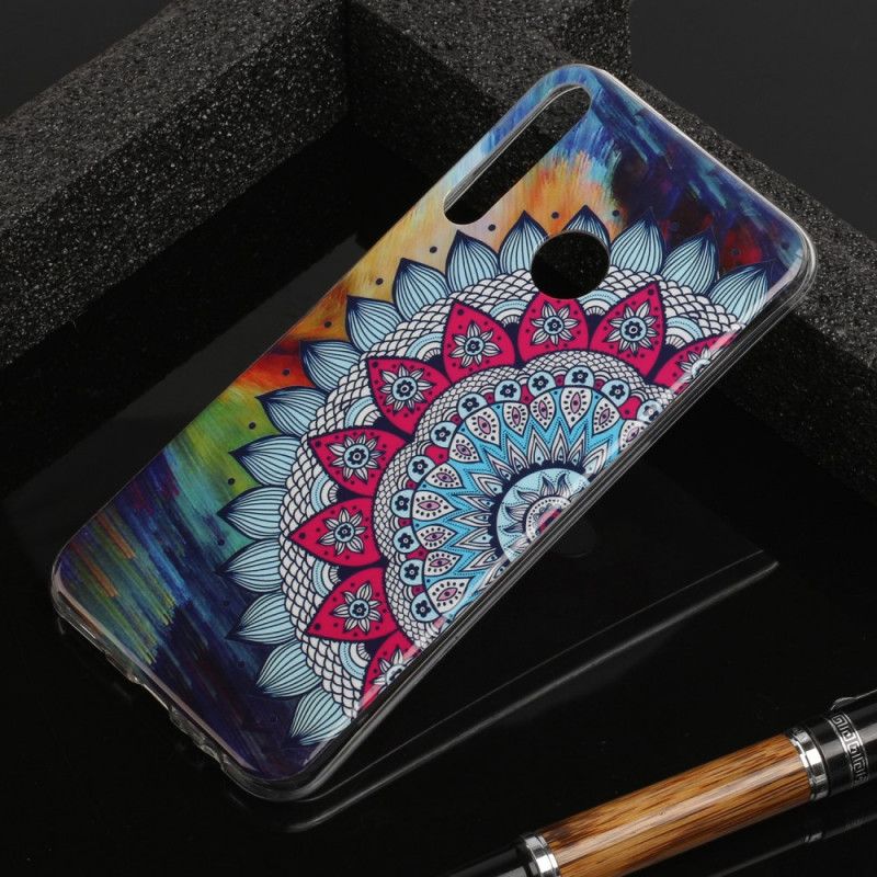 Deksel Huawei Y6p Fluorescerende Mandala