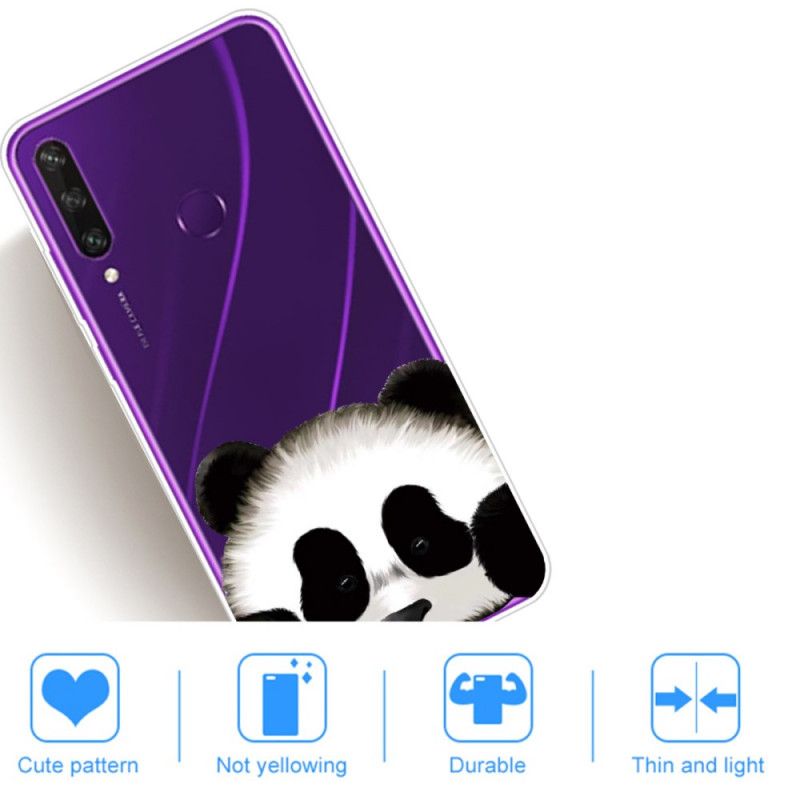 Deksel Huawei Y6p Gjennomsiktig Panda Beskyttelse