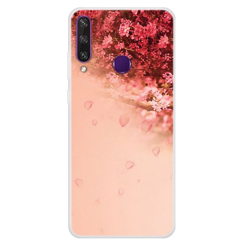 Deksel Huawei Y6p Gjennomsiktig Romantisk Tre