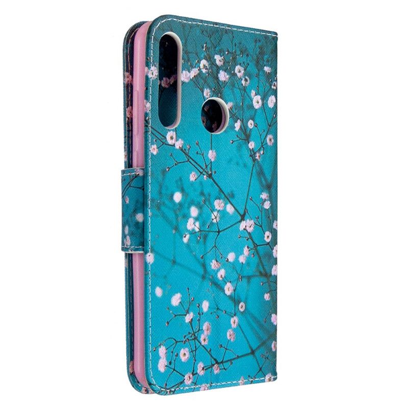 Folio Deksel for Huawei Y6p Blomstrende Tre