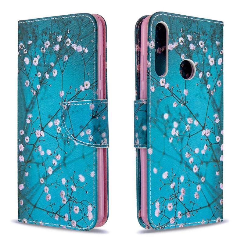 Folio Deksel for Huawei Y6p Blomstrende Tre