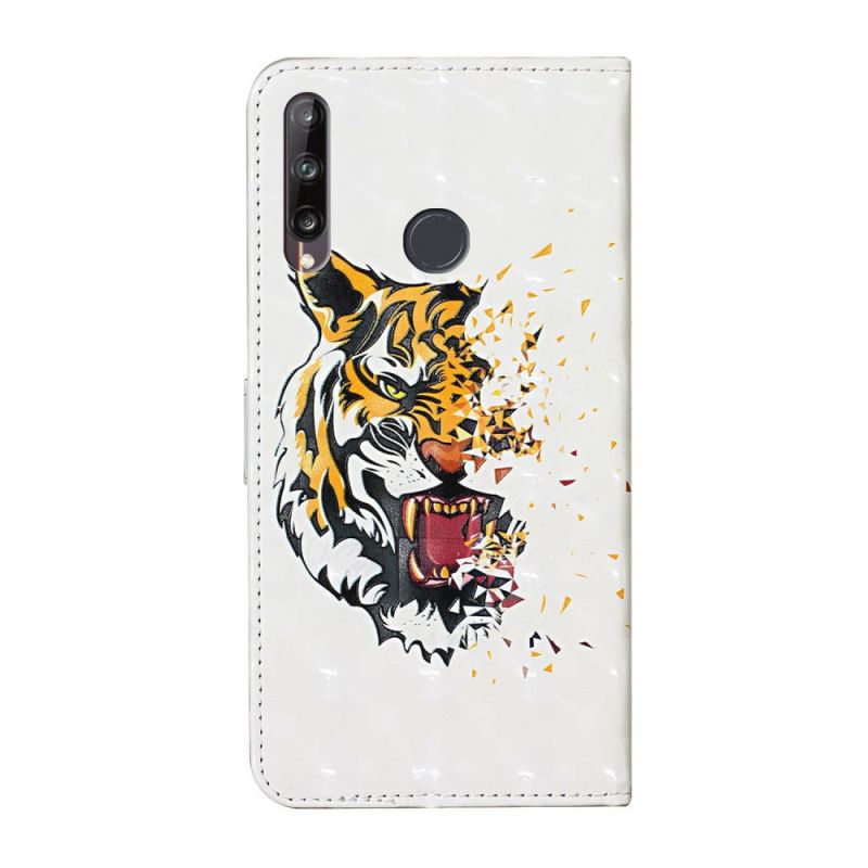 Folio Deksel for Huawei Y6p Magisk Grusom Tiger