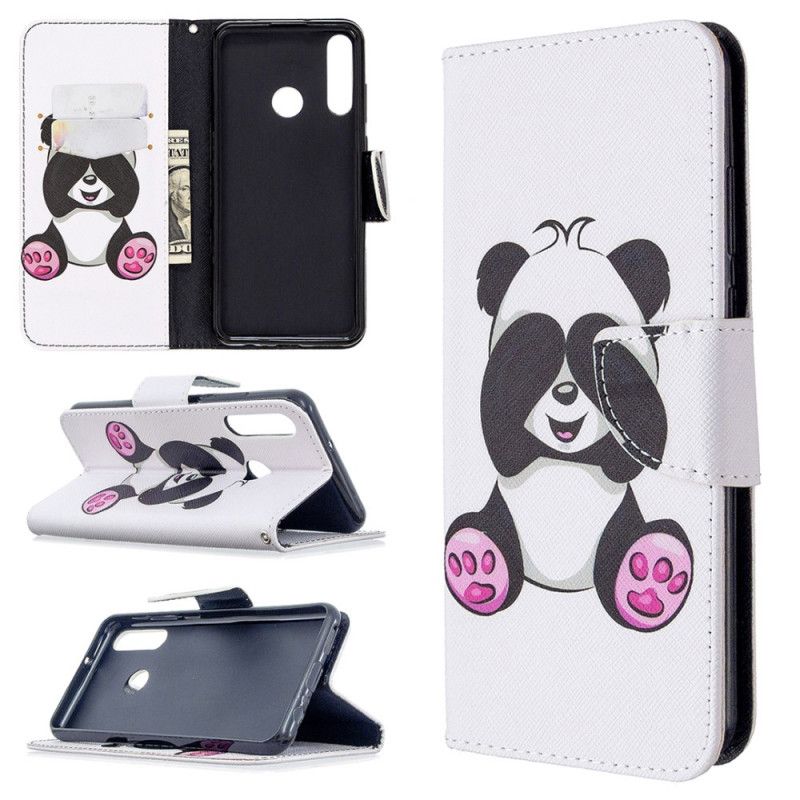 Folio Deksel for Huawei Y6p Morsom Panda