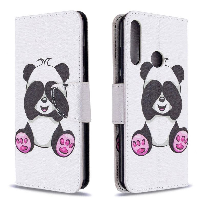 Folio Deksel for Huawei Y6p Morsom Panda