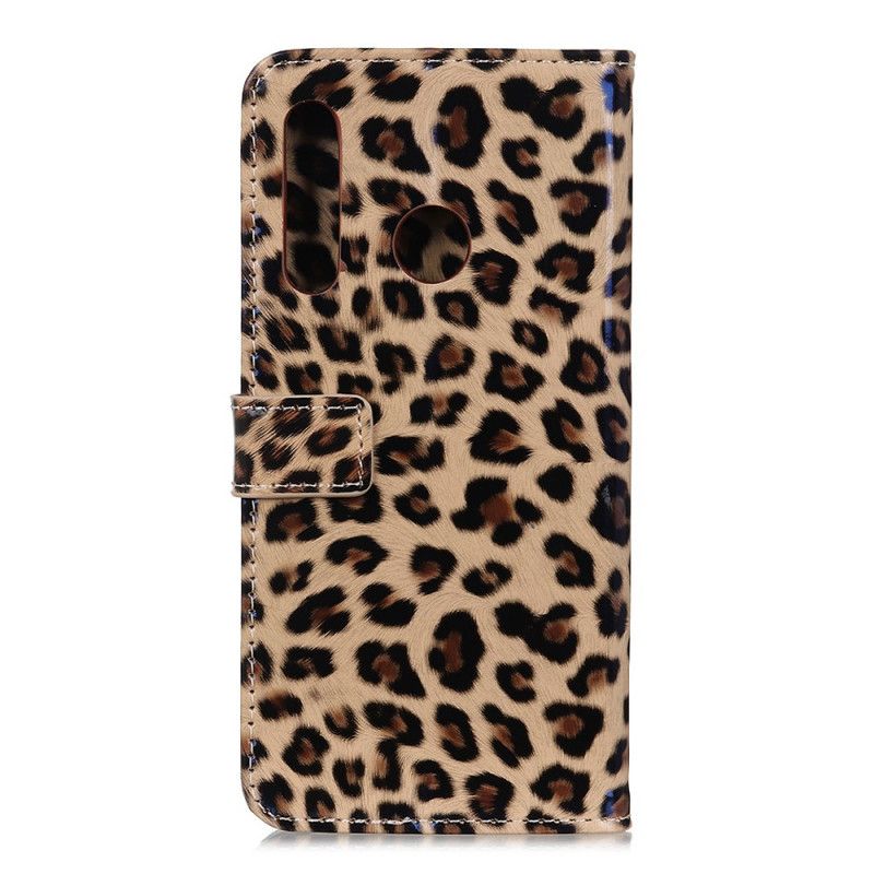 Folio Deksel Huawei Y6p Leopard Beskyttelse