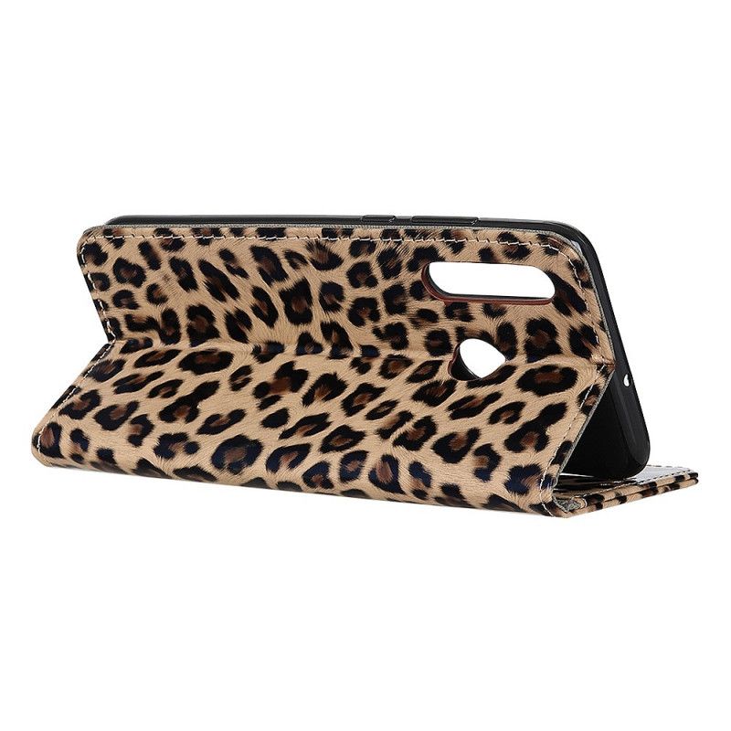 Folio Deksel Huawei Y6p Leopard Beskyttelse