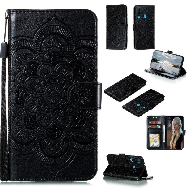 Folio Deksel Huawei Y6p Svart Full Mandala