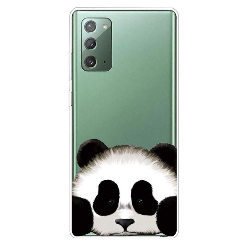 Deksel for Samsung Galaxy Note 20 Gjennomsiktig Panda