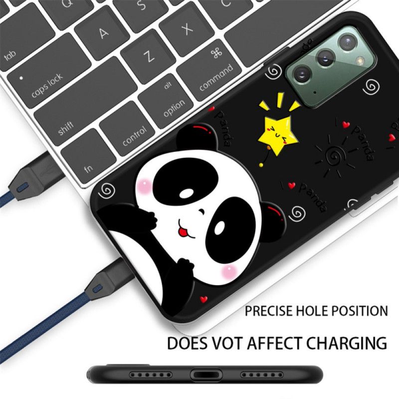 Deksel Samsung Galaxy Note 20 Panda-Stjerne